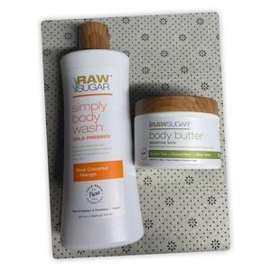 Raw Sugar Body Wash & Body Butter